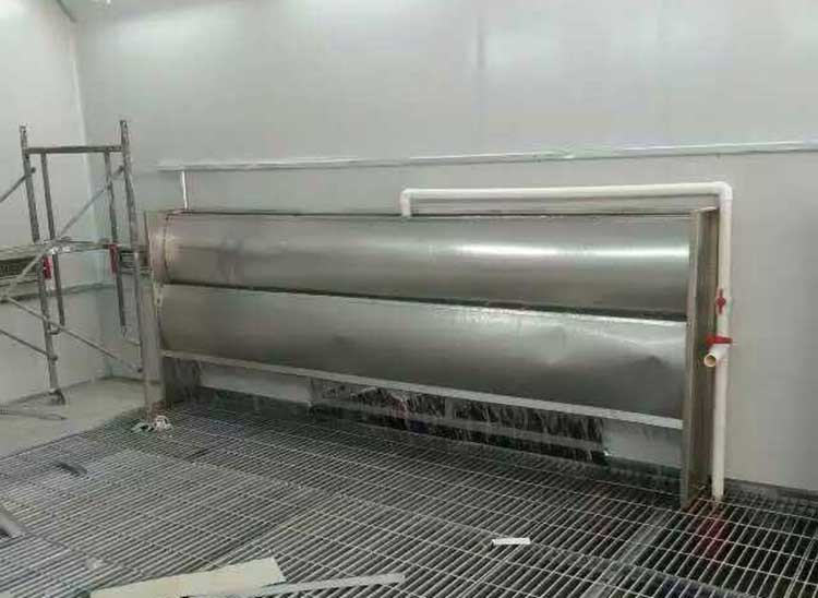水簾噴漆房由哪幾部分構(gòu)成？
